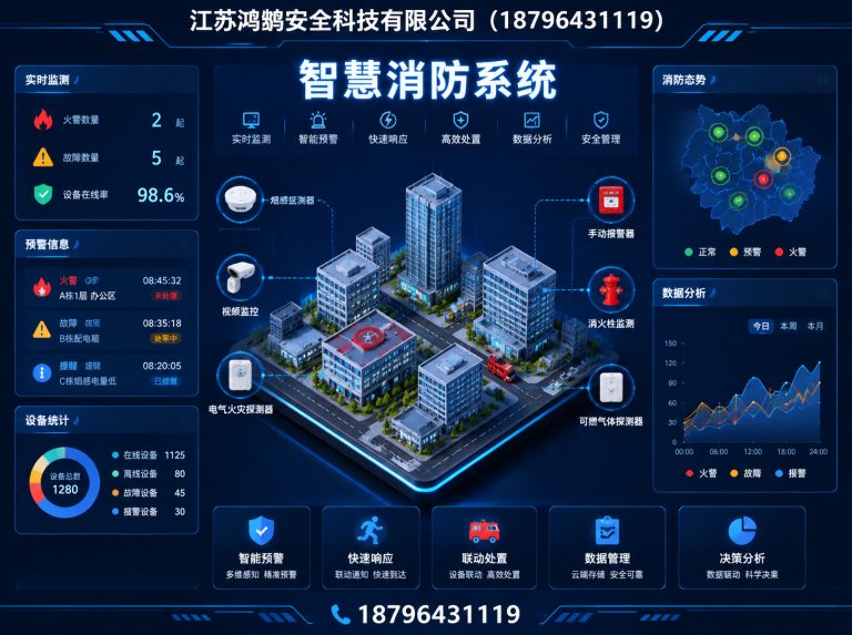 宣城消防通信指挥展示图